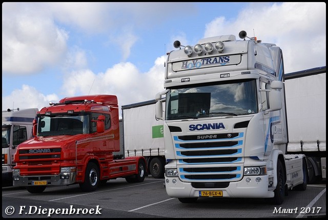Scania T164 en Scania R410 Hovotrans-BorderMaker 2017