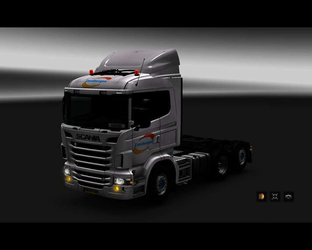ets2 Scania R 4x2 Zandbergen transport IJhorst Hol - prive skin ets2