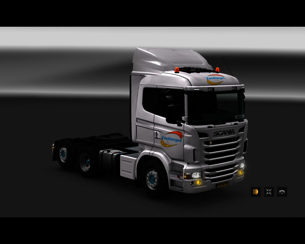 ets2 Scania R 4x2 Zandbergen transport IJhorst Hol - prive skin ets2