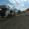 ets2 Scania R 4x2 + autotra... - prive skin ets2