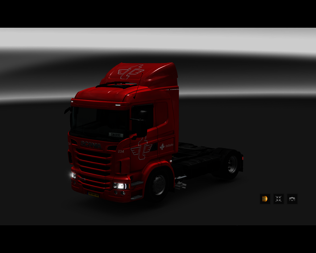 ets2 Scania Normal R450 4x2 Tielbeke Transport & L - prive skin ets2