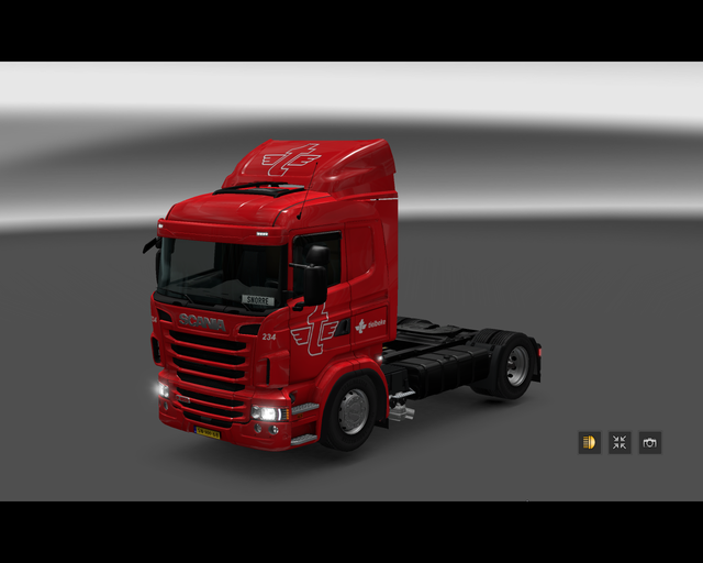 ets2 Scania Normal R450 4x2 Tielbeke Transport & L prive skin ets2