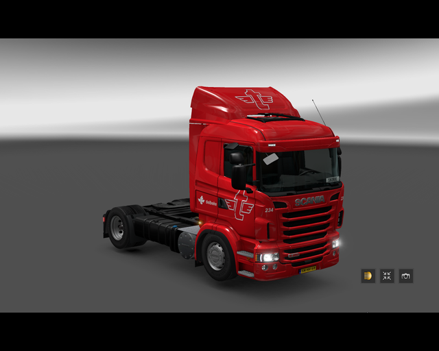 ets2 Scania Normal R450 4x2 Tielbeke Transport & L prive skin ets2