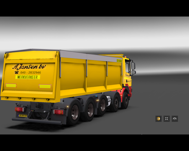 ets2 Ginaf 10x4 A prive skin ets2