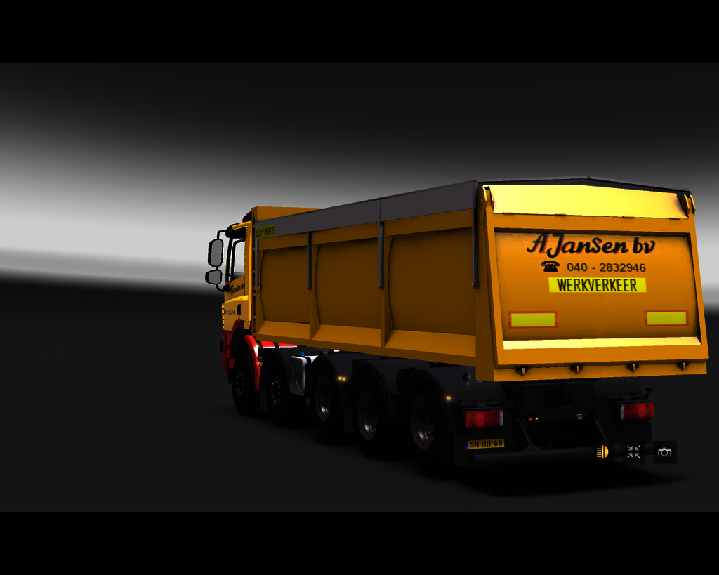 ets2 Ginaf 10x4 A - prive skin ets2