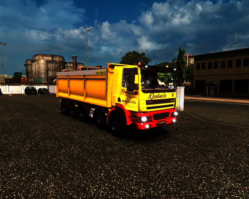 ets2 Ginaf 10x4 A - prive skin ets2