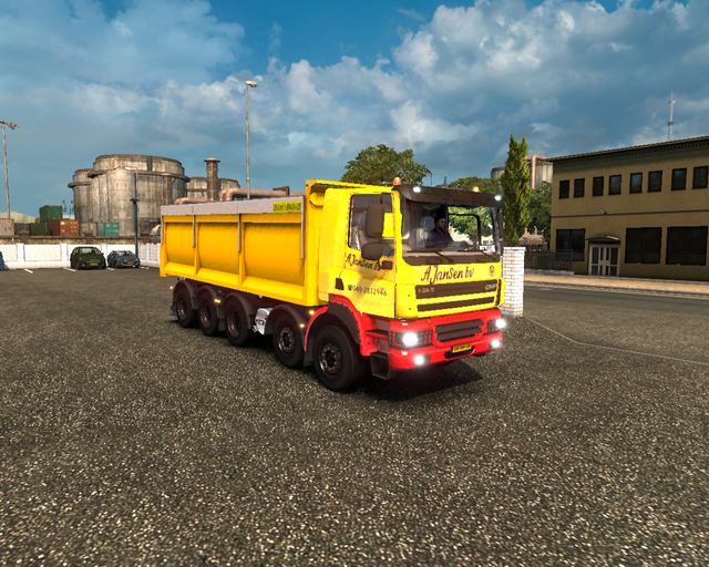 ets2 Ginaf 10x4 A prive skin ets2