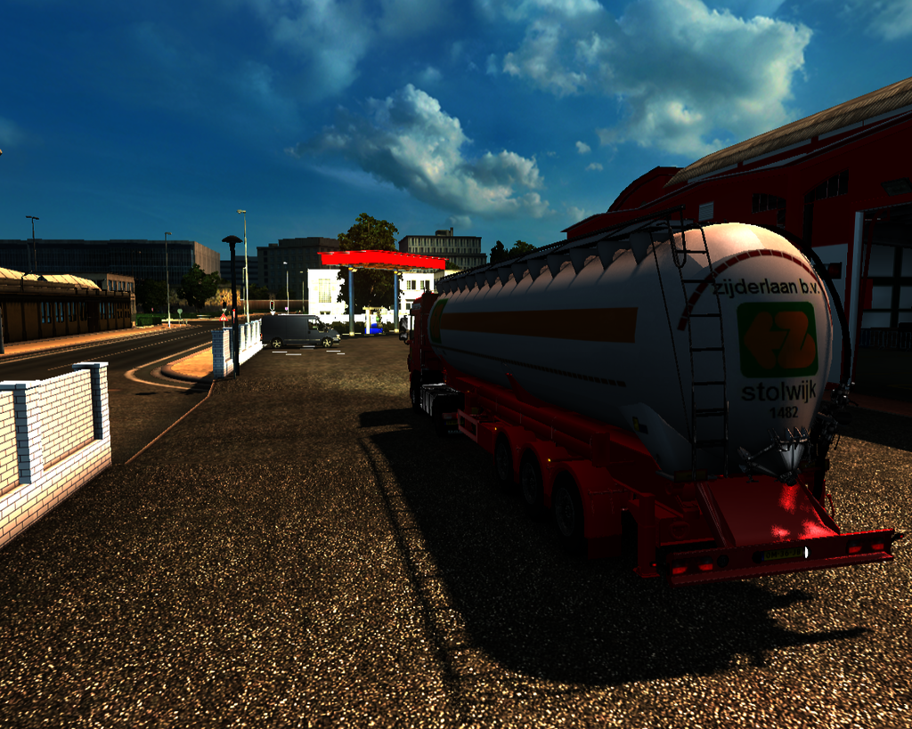 ets2 Daf XF E6 4x2 + Silotrailer Zijderlaan Transp - prive skin ets2