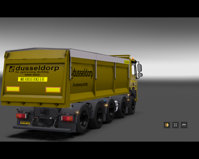 ets2 Ginaf 10x4 Dusseldorp Lichtenvoorde Holland 2 prive skin ets2