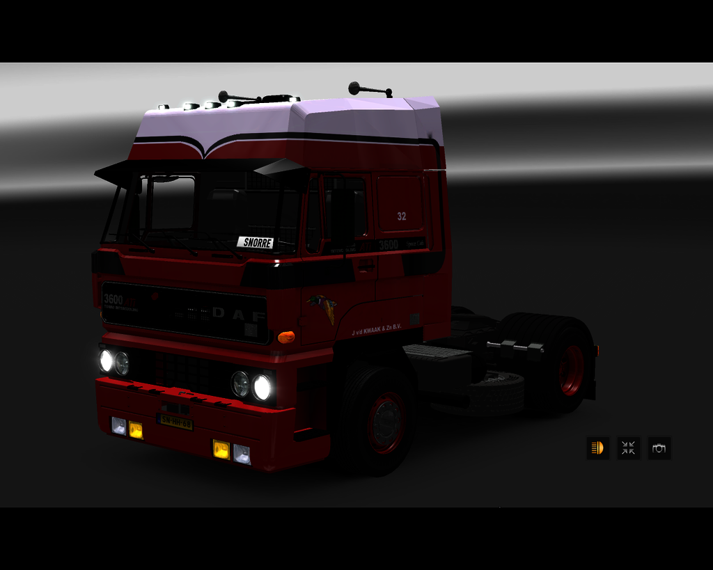 ets2 Daf 3600 ATI Intercooler Spacecab 4x2 J v/d K Picture prive skin