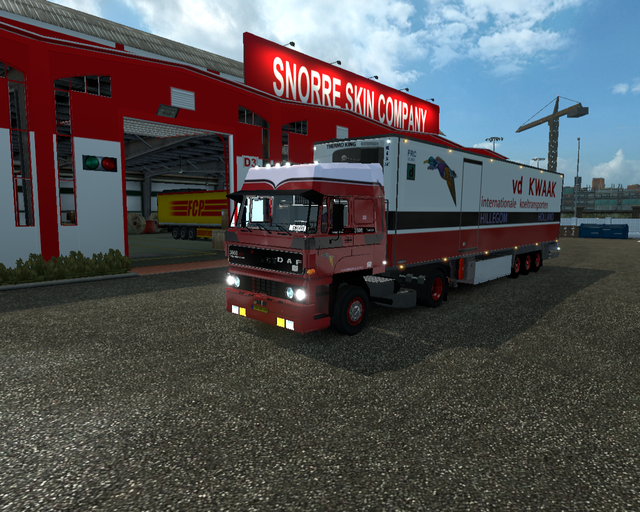 ets2 Daf 3600 ATI Intercooler Spacecab 4x2 + Chere prive skin ets2