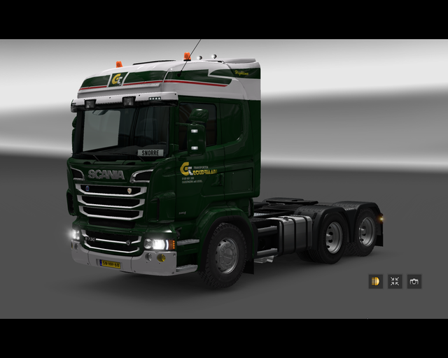 ets2 Scania R730 6x4 Goudriaan Transport B.V prive skin ets2