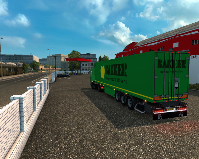 ets2 Daf 95 ATI 4x2 lowcab + Coolliner Bakker Tran prive skin ets2