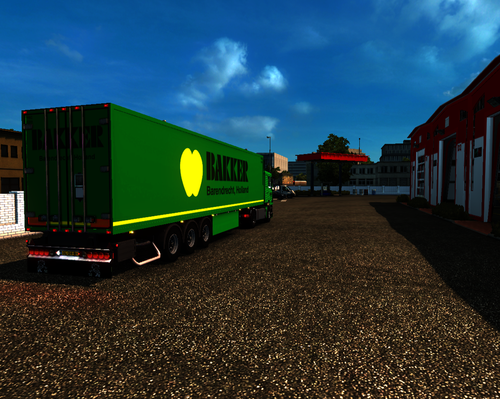 ets2 Daf 95 ATI 4x2 lowcab + Coolliner Bakker Tran - prive skin ets2
