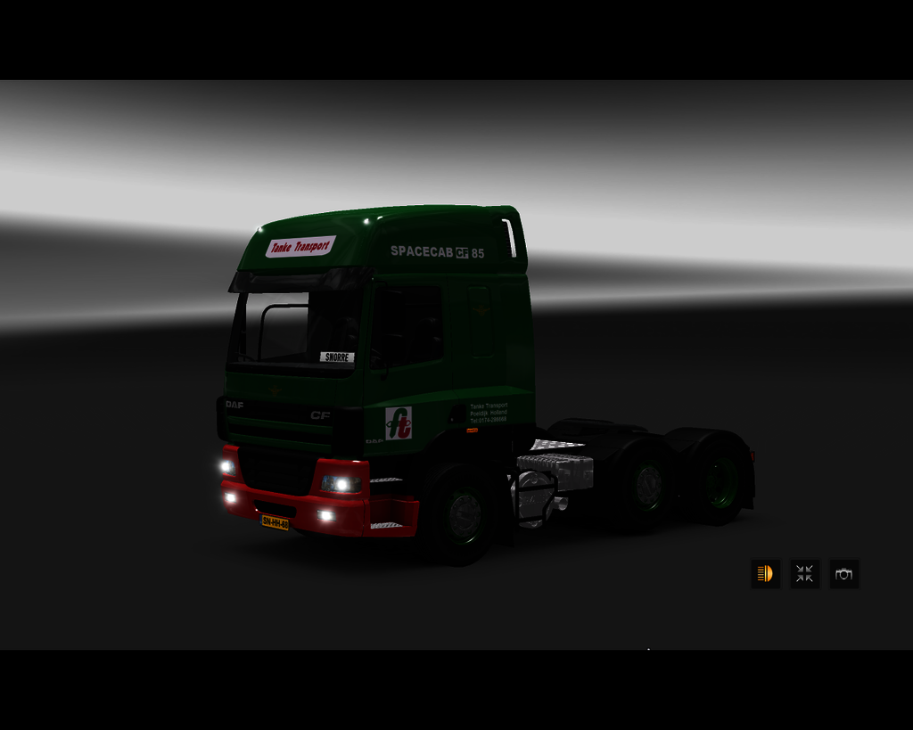 Daf CF 85 Spacecab 6x2 Tanke Transport Poeldijk Ho - prive skin ets2