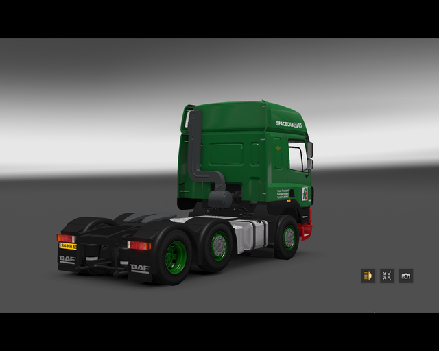 Daf CF 85 Spacecab 6x2 Tanke Transport Poeldijk Ho prive skin ets2