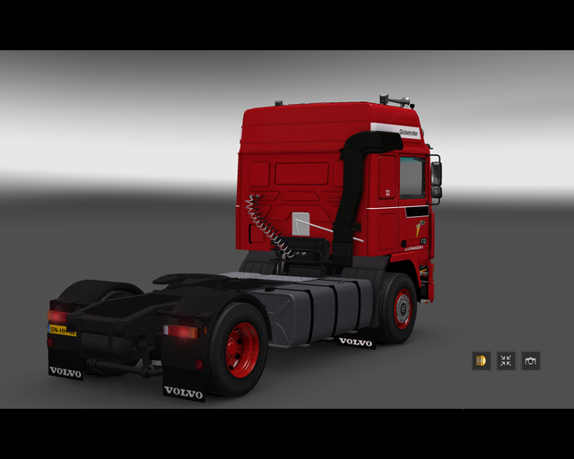 ets2 Volvo F12 Globetrotter 4x2 J. v.d prive skin ets2