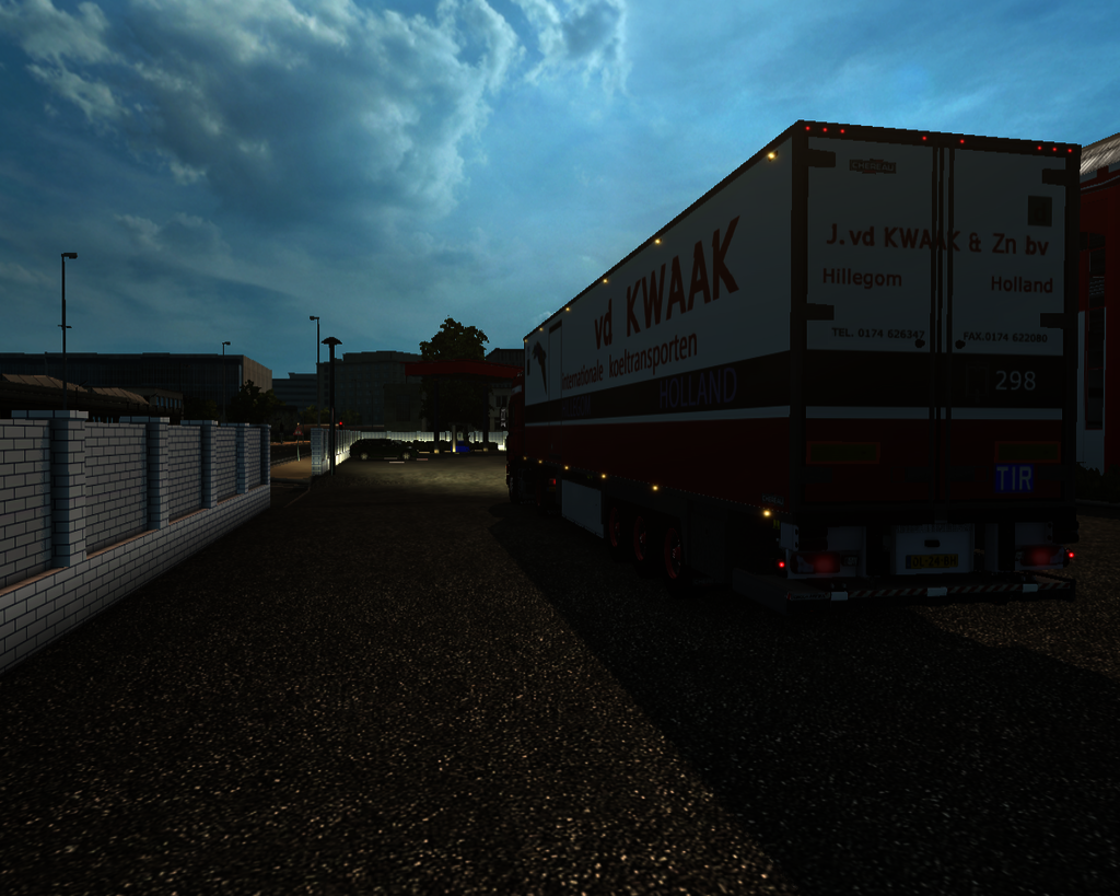 ets2 Volvo F12 Globetrotter 4x2 + Chereau J. v.d - prive skin ets2