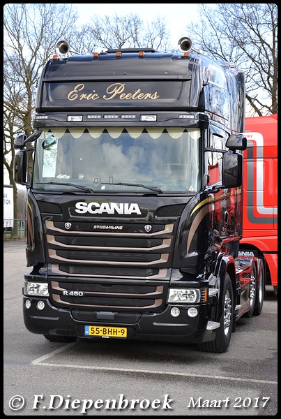 55-BHH-9 Scania r450 Eric Peeters Schoonebeek-Bord 2017