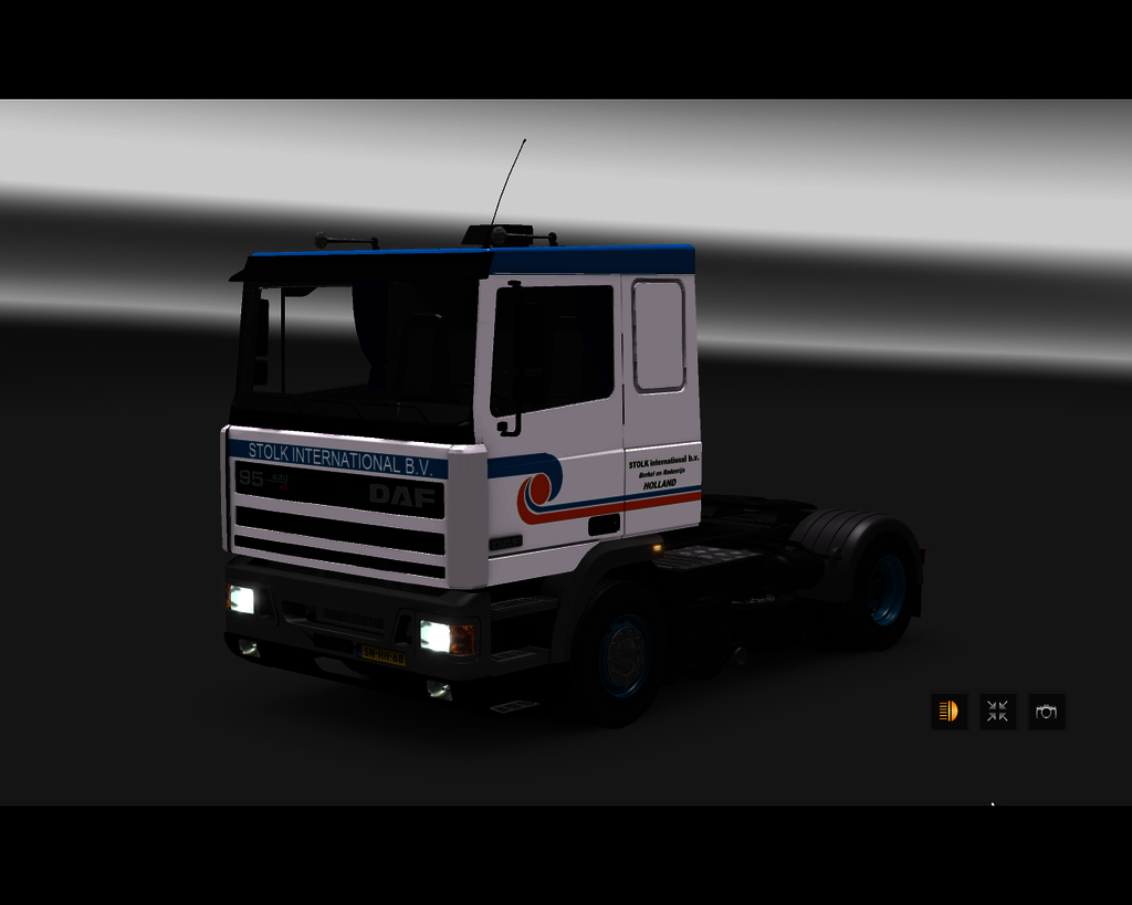 ets2 Daf 95 ATI lowcab 4x2 Stolk International bv  - prive skin ets2