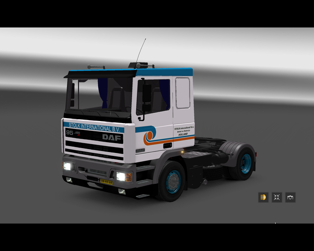 ets2 Daf 95 ATI lowcab 4x2 Stolk International bv  prive skin ets2