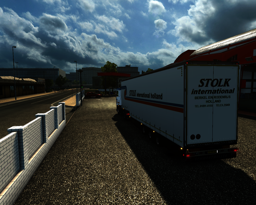 ets2 Daf 95 ATI lowcab 4x2 + Krone Jumbozeiltraile - prive skin ets2