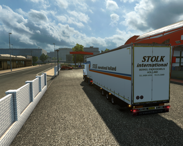 ets2 Daf 95 ATI lowcab 4x2 + Krone Jumbozeiltraile prive skin ets2