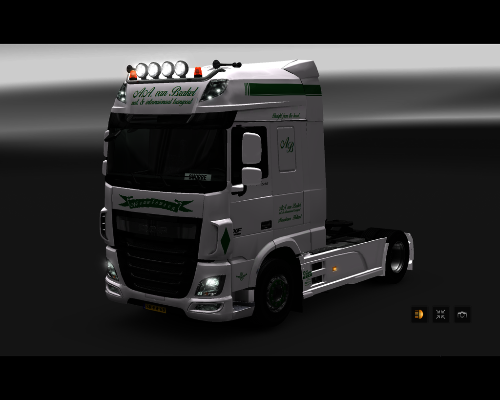 ets2 Daf 116 XF e6 4x2 A.A - prive skin ets2