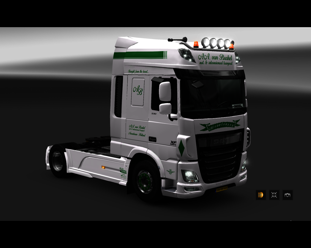 ets2 Daf 116 XF e6 4x2 A.A - prive skin ets2