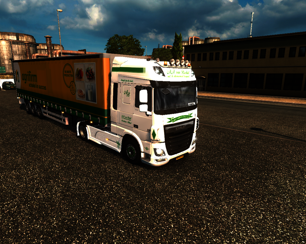ets2 Daf 116 XF e6 4x2 A.A - prive skin ets2