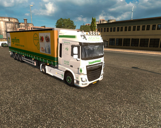 ets2 Daf 116 XF e6 4x2 A.A prive skin ets2