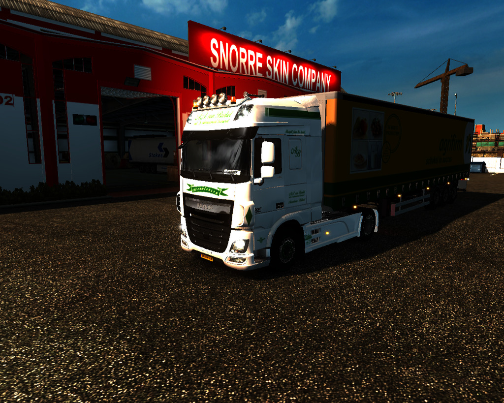 ets2 Daf 116 XF e6 4x2 A.A - prive skin ets2