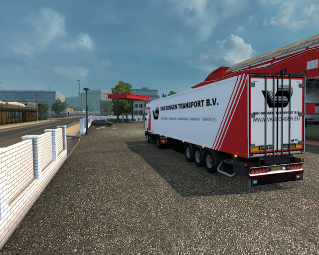 ets2 Daf 95 ATI spacecab 4x2  Schmitz coolliner G  prive skin ets2