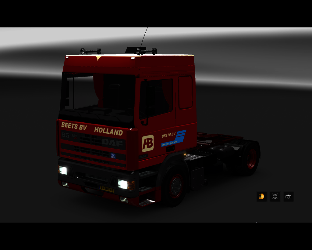 ets2 Daf 95 Ati 4x2 Beets bv Wijdewormer Holland  - prive skin ets2