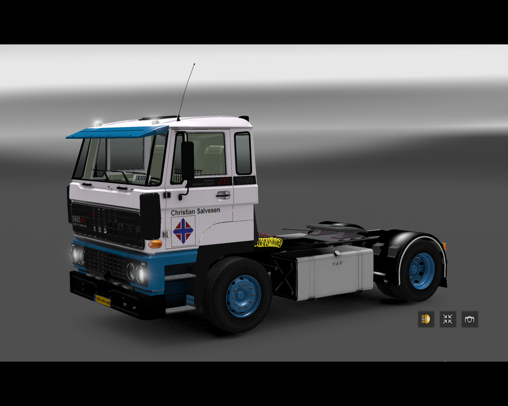 ets2 Daf 4x2 Daycab Christian Salvesen Raalte Holl - prive skin ets2