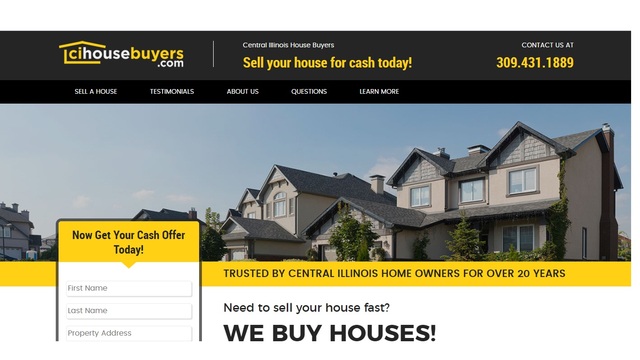 we buy houses Peoria Central Illinois House Buyers