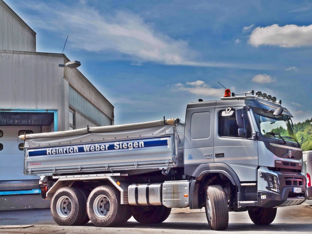   www.truck-pics.eu, Daniel StÃ¶hr-13 Heinrich Weber Siegen, Daniel StÃ¶hr, VOLVO FMX powered by www.truck-pics.eu