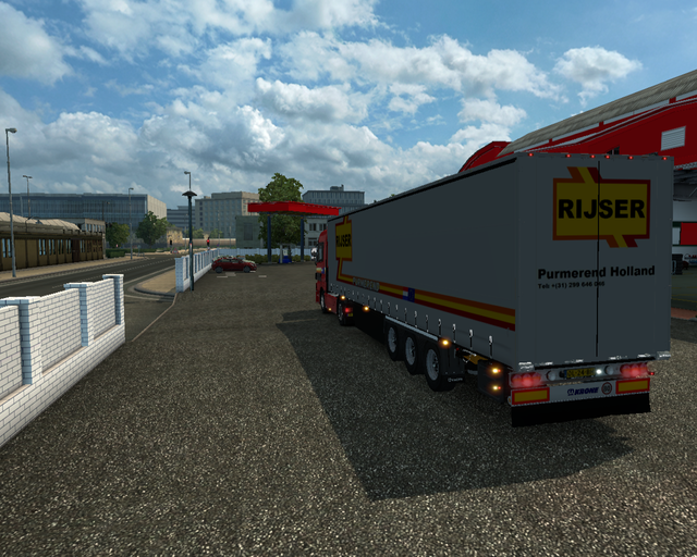 ets2 Mercedes Actros MP3 4x2 + Krone Zeiltrailer R prive skin ets2