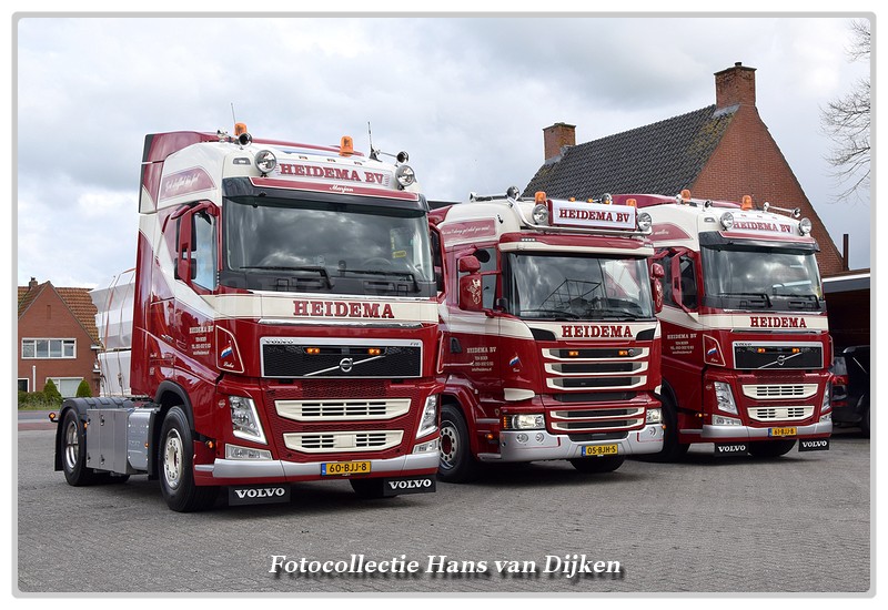 Line-up Heidema bv FH500- Scania 450 - FH500(1)-Bo - 