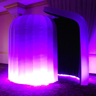 LED Inflatable Igloo PhotoBooth inflatable-photo-booth