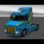 ets2 Scania T 580 4x2 Circu... - prive skin ets2