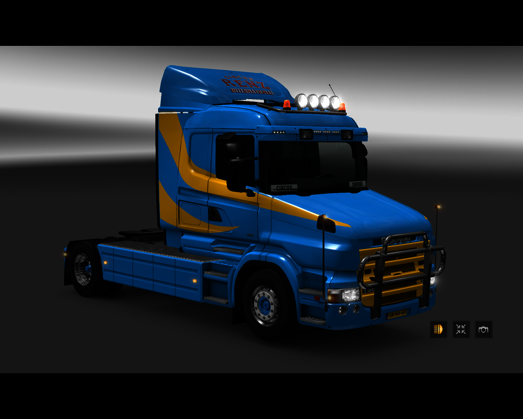 ets2 Scania T 580 4x2 Circus RenZ International 1 - prive skin ets2