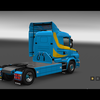 ets2 Scania T280 4x2 Circus... - prive skin ets2