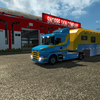 ets2 Scania T280 4x2 + Cara... - prive skin ets2