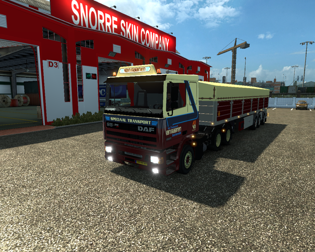 ets2 Daf 95 ati 6x4 lowcab + Schwarzmuller zeiltra prive skin ets2