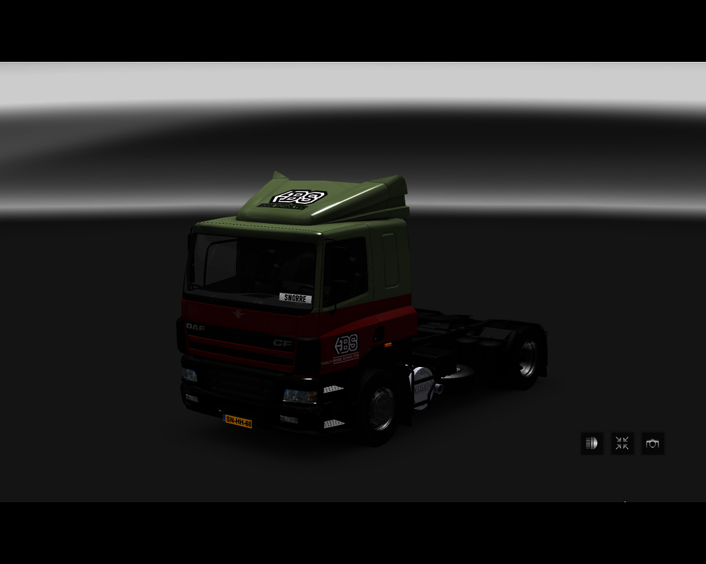 ets2 Daf CF lowcab 4x2 Bode Scholten Zoetermeer Ho - prive skin ets2