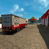 ets2 Daf CF lowcab 4x2 + 2a... - prive skin ets2