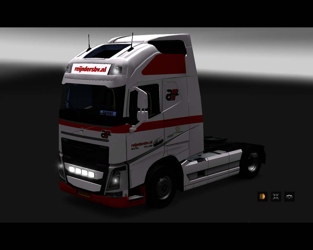 ets2 Volvo Fh16 2013 750 4x2 Reijndersbv - prive skin ets2