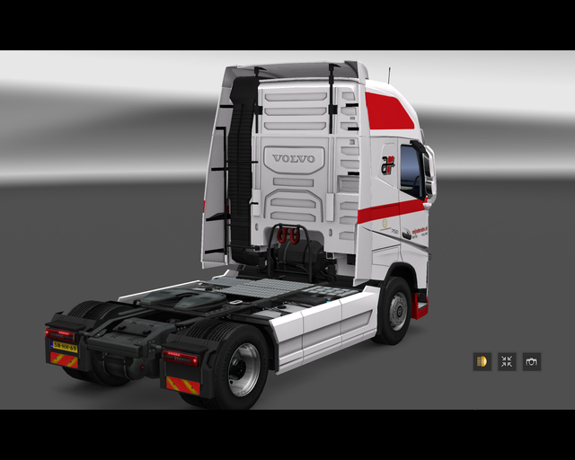 ets2 Volvo Fh16 2013 750 4x2 Reijndersbv prive skin ets2