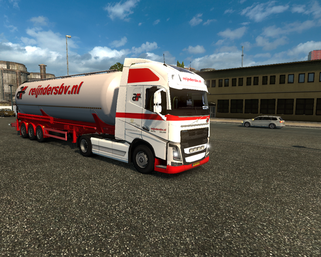 ets2 Volvo Fh16 2013 750 4x2 + Silo Trailer Reijnd prive skin ets2